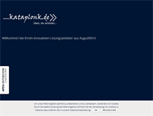 Tablet Screenshot of kataplonk.de